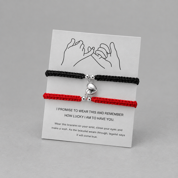 Magnetic Heart Couple Bracelets