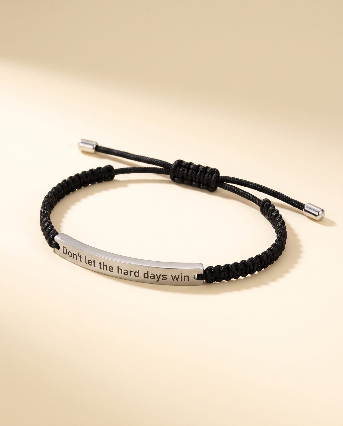 Don't Let The Hard Days Win — Encouragement Bracelet